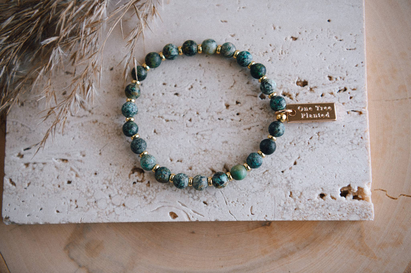 Cecelia Designs Jewelry - Genuine Gemstone and Gold Spacer Bead Bracelets