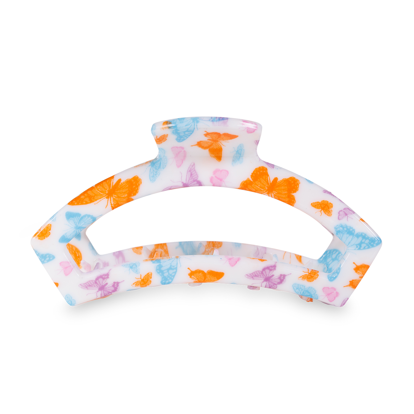TELETIES - Open Hair Clip | Large | Fluttering By