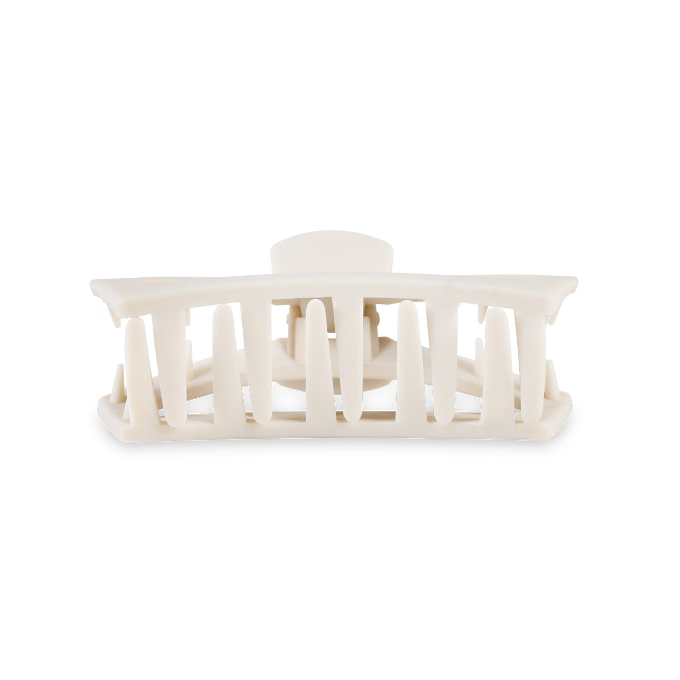 TELETIES - Open Hair Clip | Small | Toasted