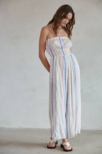 Emma Rose Embroidered Jumpsuit