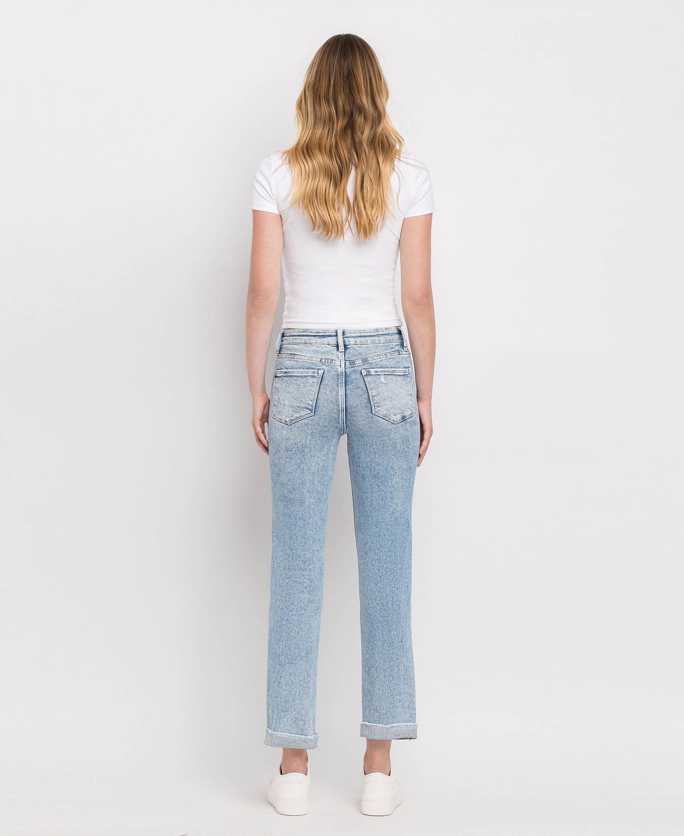 Lovervet - Cuffed Denim with Tummy Control