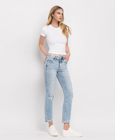 Lovervet - Cuffed Denim with Tummy Control