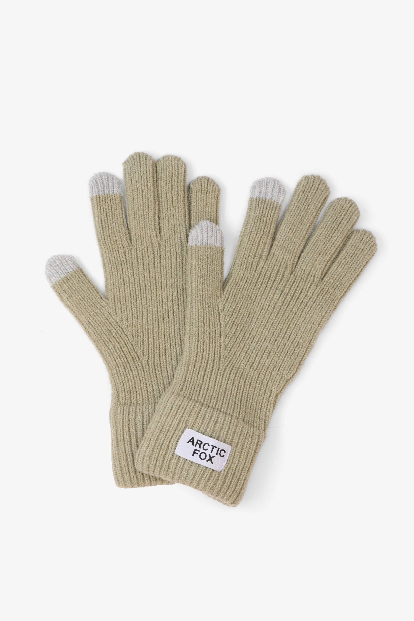 Coziest Recycled Bottle Gloves : Arctic Grey