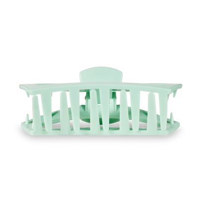 TELETIES - Open Hair Clip | Large | Mint to Be