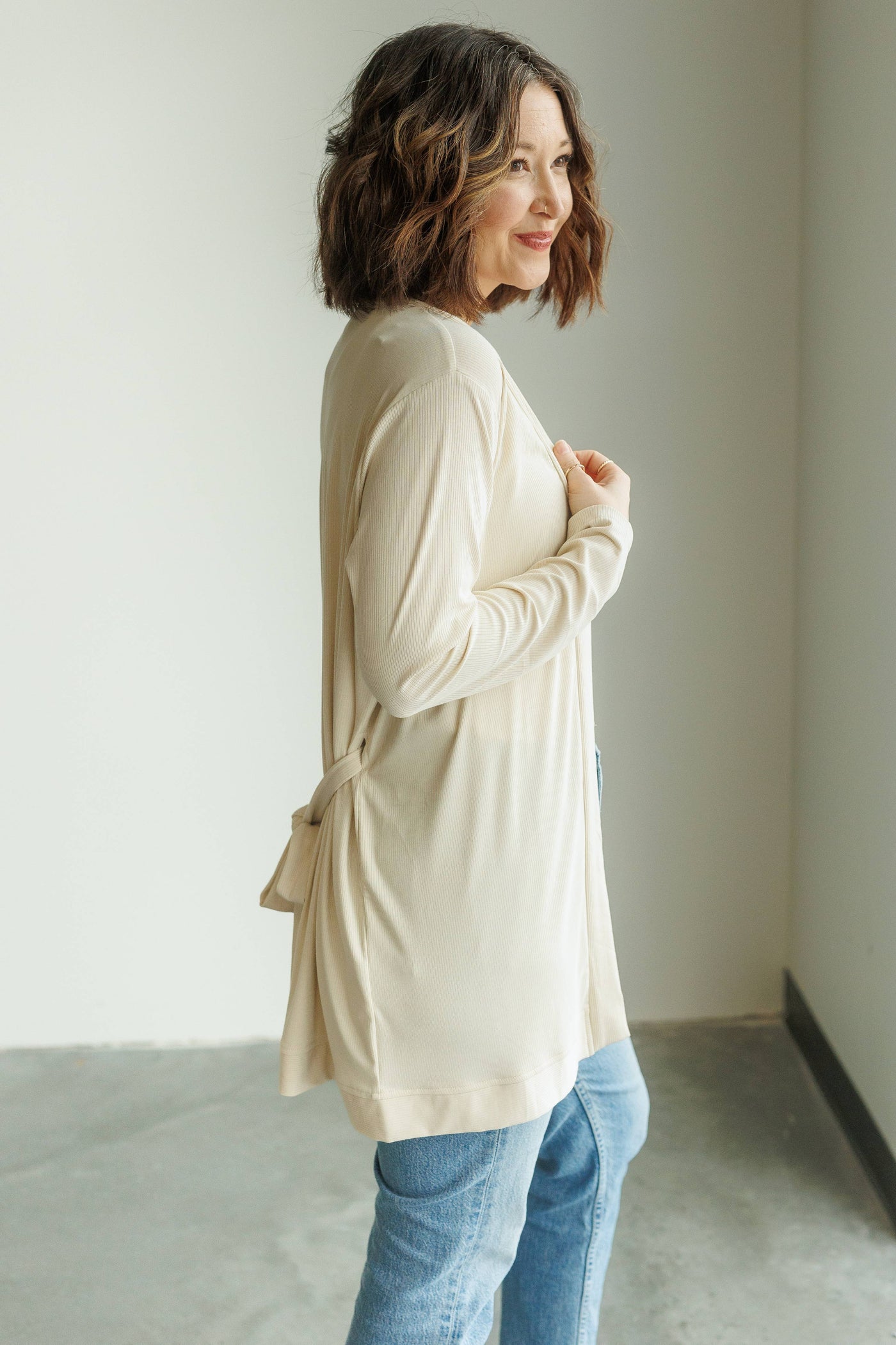 BYTAVI - Moon Wrap Sweater: M