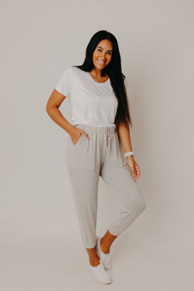 Pewter Bytavi Jogger Pant: L