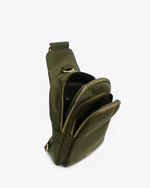 MERSI - Abi Sling Nylon Bag - Olive