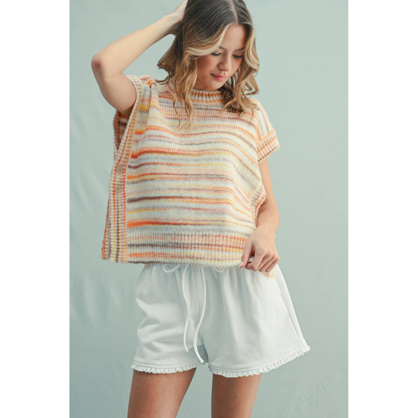 Alyson Striped Pullover