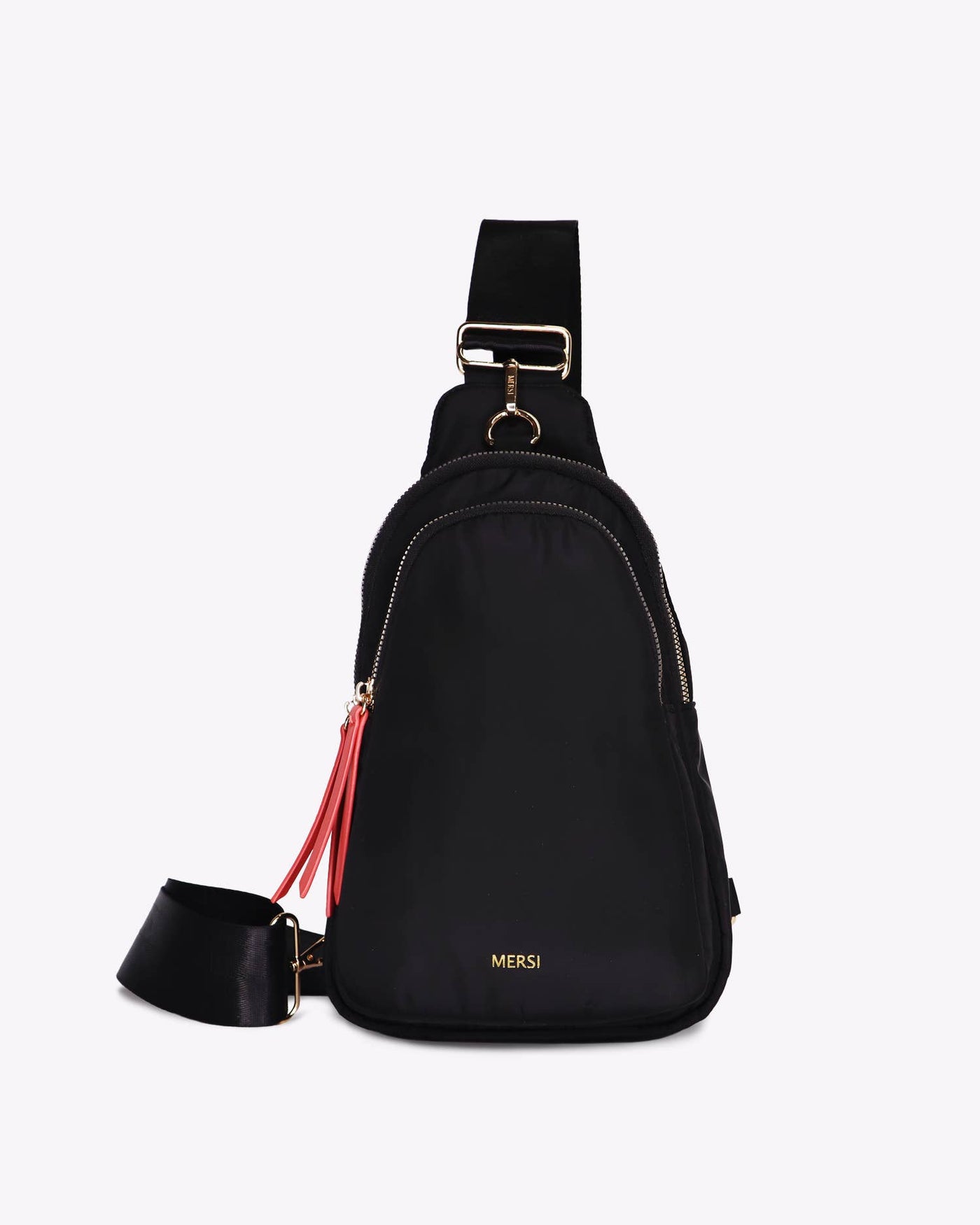 MERSI - Abi Sling Nylon Bag - Black