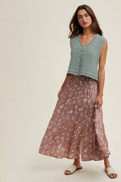 Margot Scalloped Vest