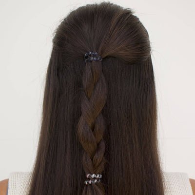 TELETIES - Spiral Hair Coils | Tiny | Purple Haze Hair Ties