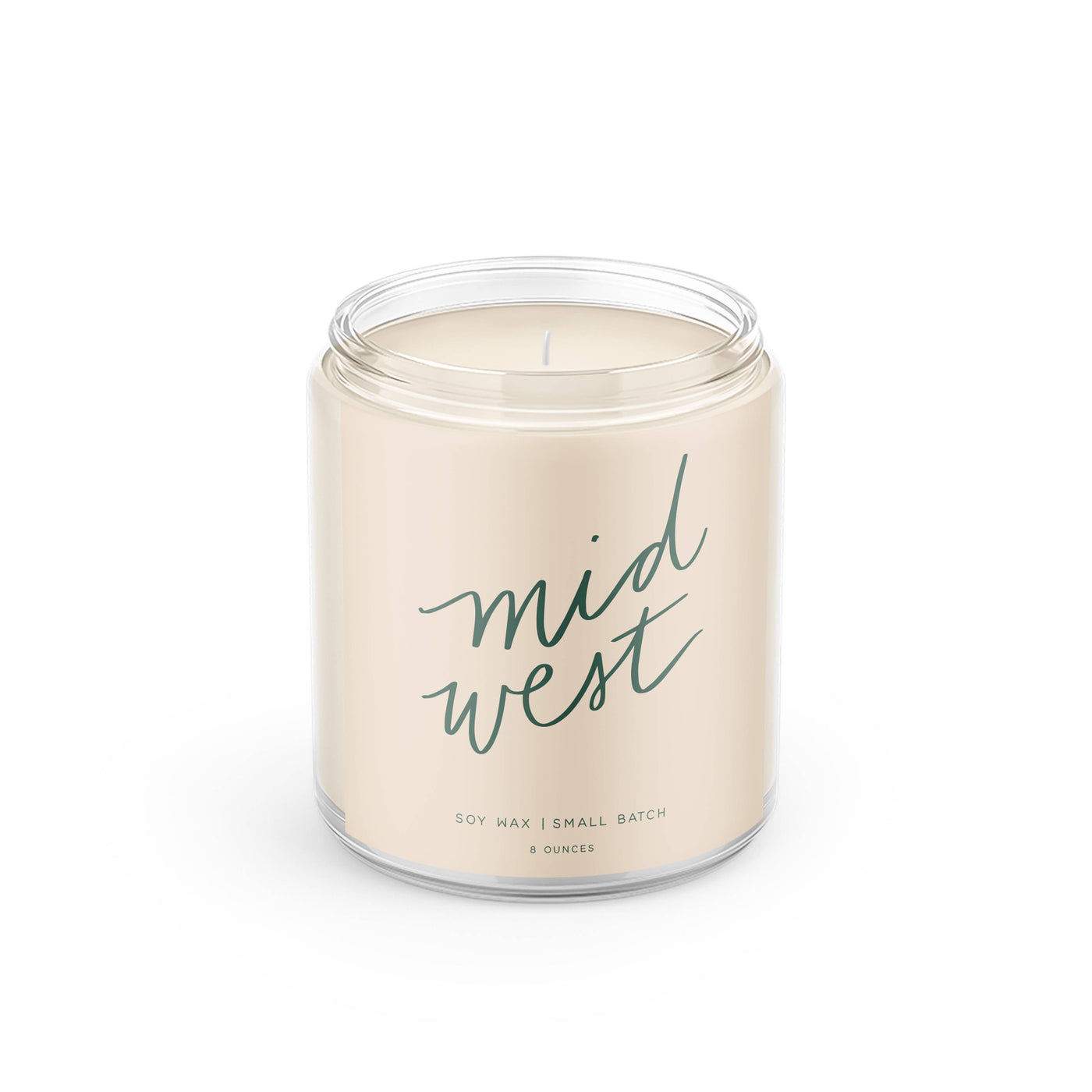 Poured Goods - Midwest: 8oz Soy Wax - Small Batch Candles