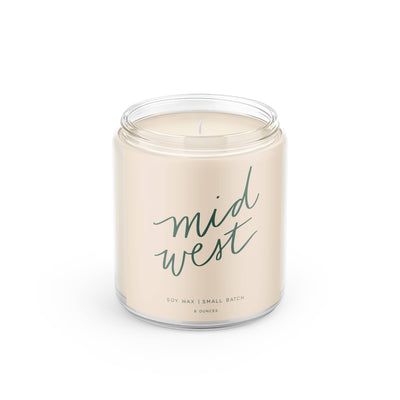 Poured Goods - Midwest: 8oz Soy Wax - Small Batch Candles
