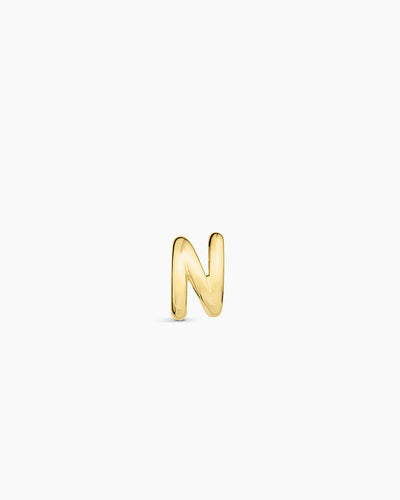 Gorjana : Alphabet Huggies (SINGLE)