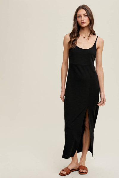 Hannah Midi Dress with Tie Back