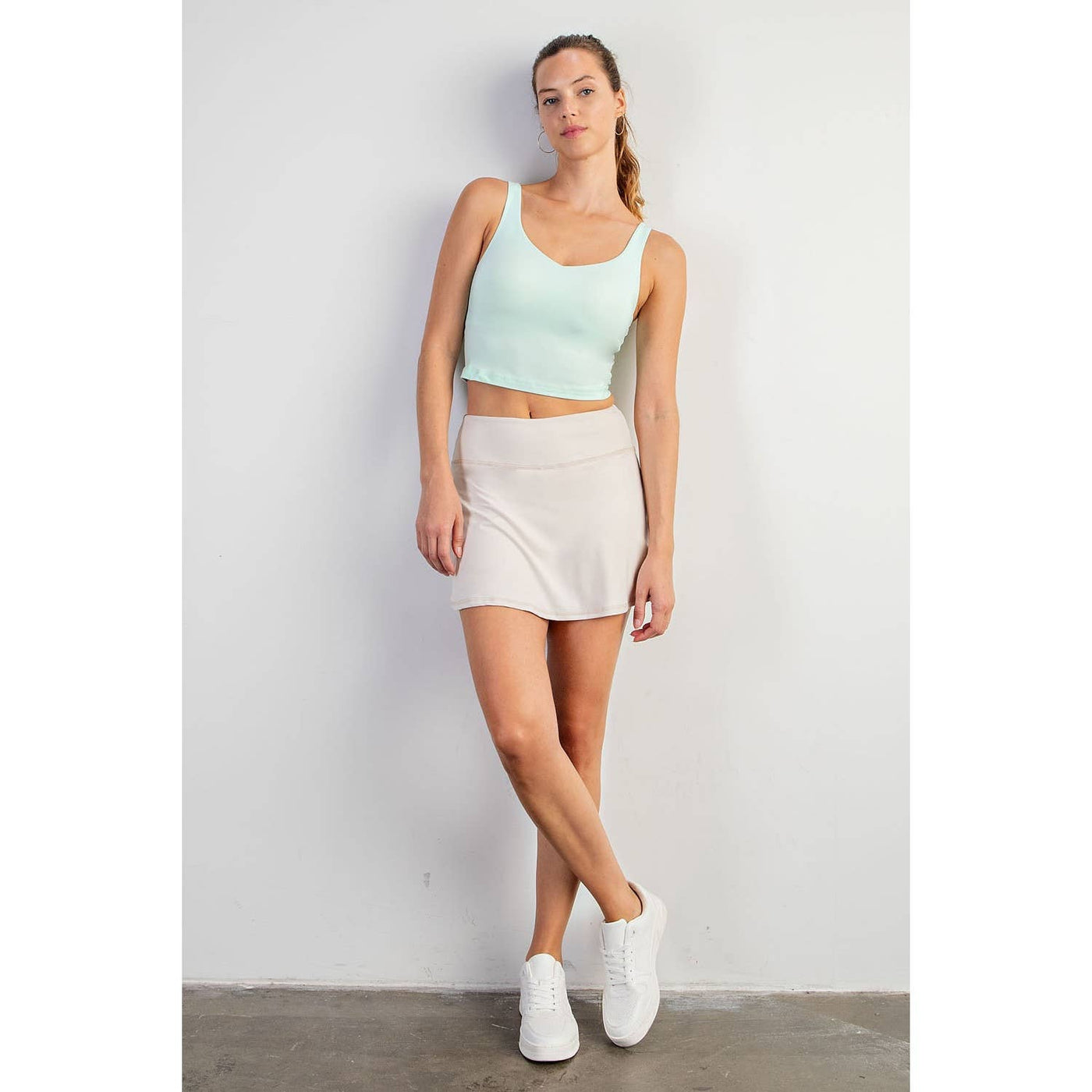 Rae Mode - BUTTER SKORT: Blue Hyacinth / L