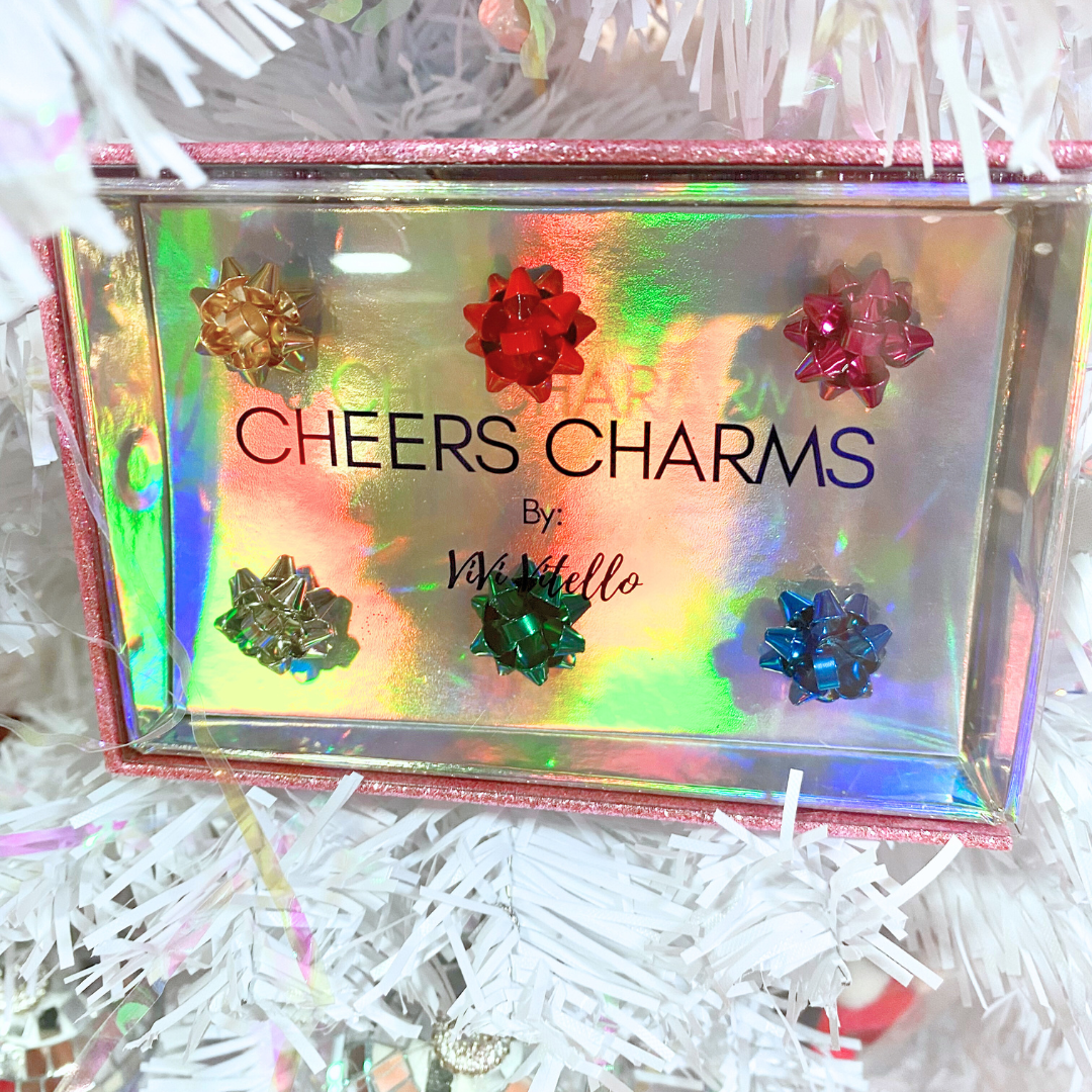 ViVi Vitello - Christmas Bow Cheers Charms!