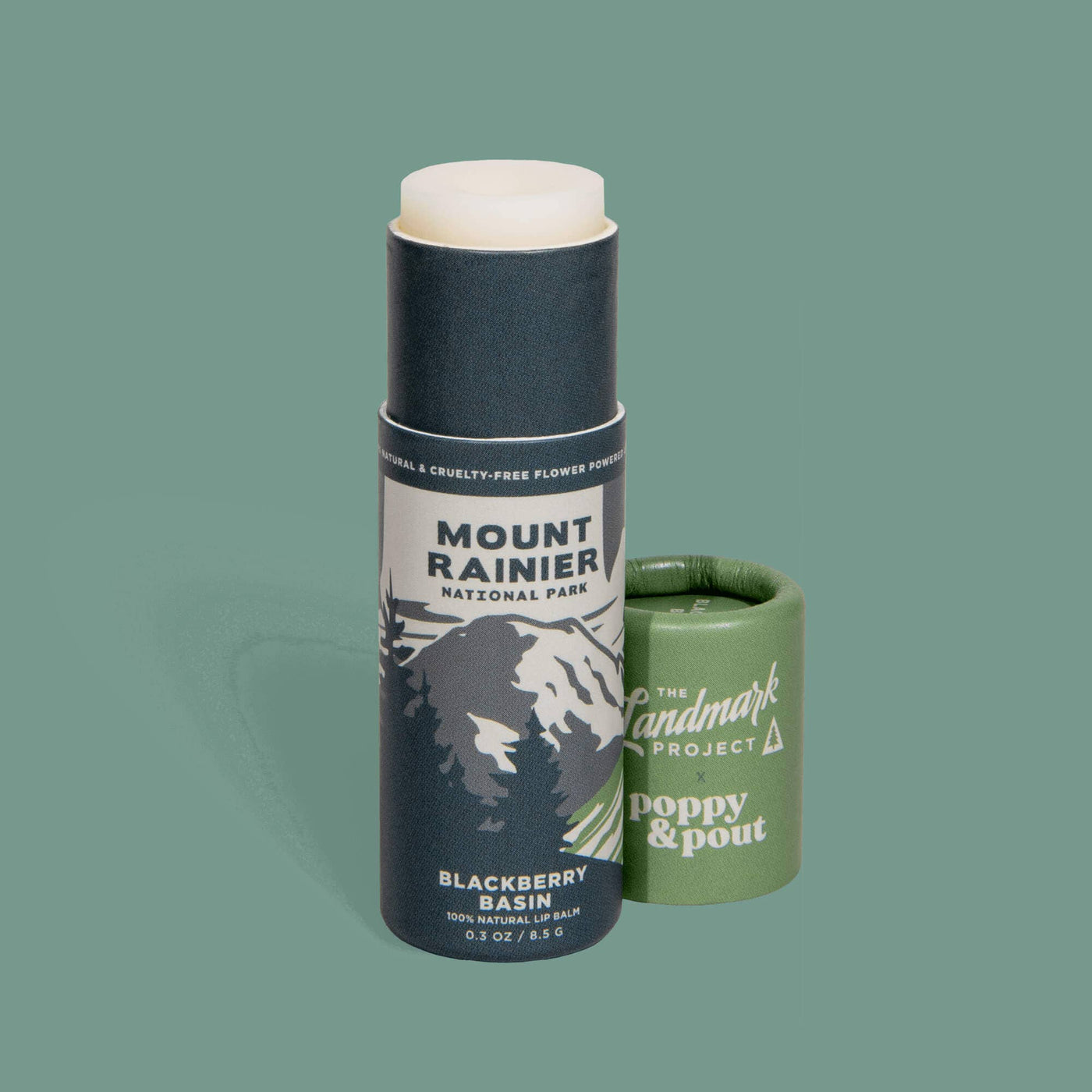 Poppy & Pout - The Landmark Project, Lip Balm, Mount Rainier Blackberry