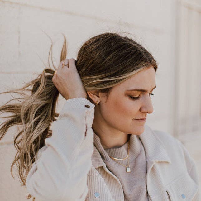 Mauve Jewelry Co. - Athena Hoops