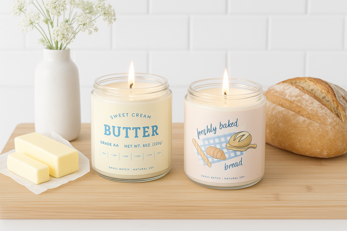 Poured Goods - Sweet Cream Butter - Candle