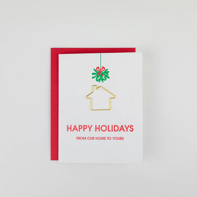 From Our Home To Yours - Holiday Letterpress Card