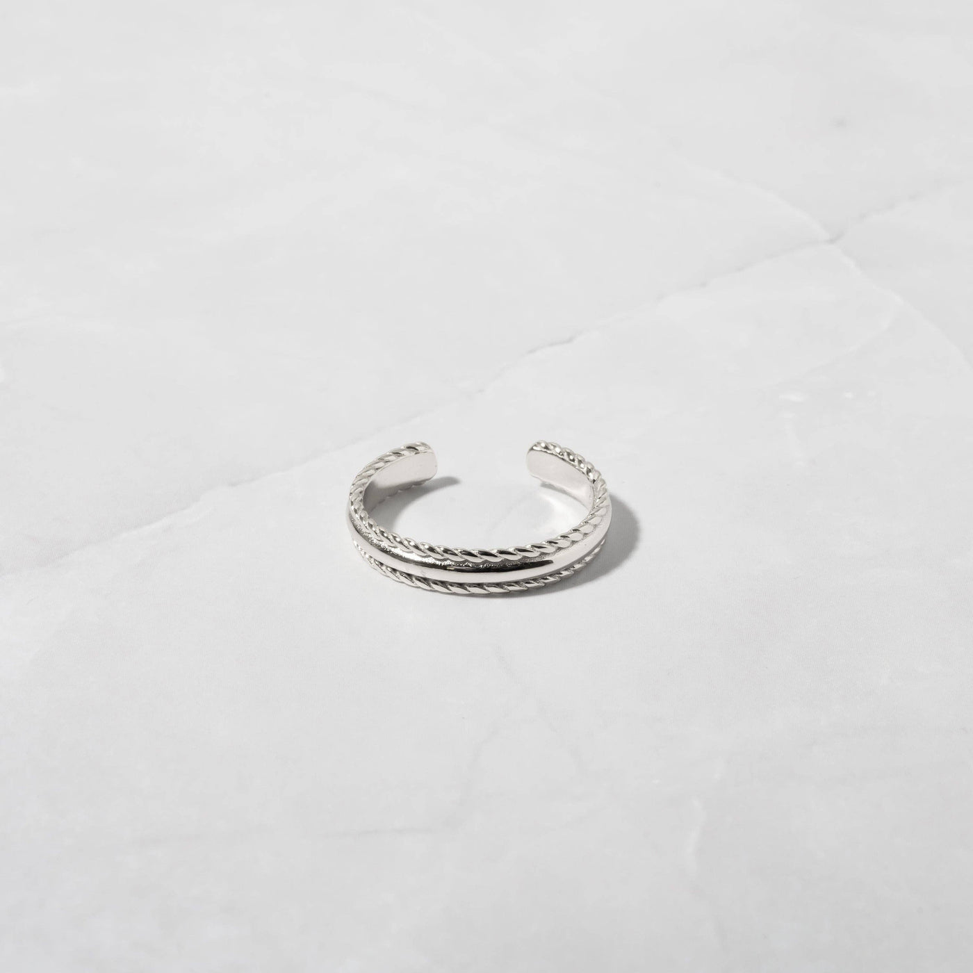 Sami Jewels - Camila Toe Ring: Silver