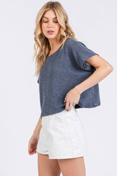 Tiffani Boxy Top