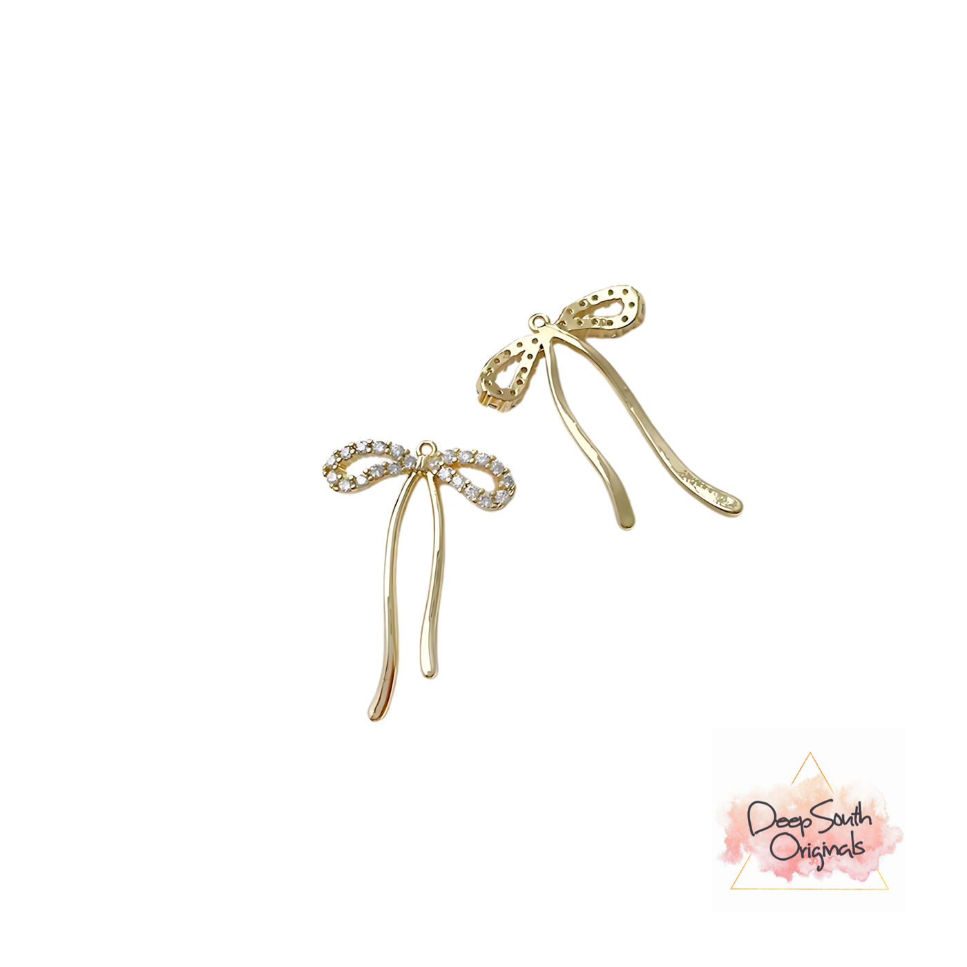 Whimsical Bow Charm ~ Gold-Filled