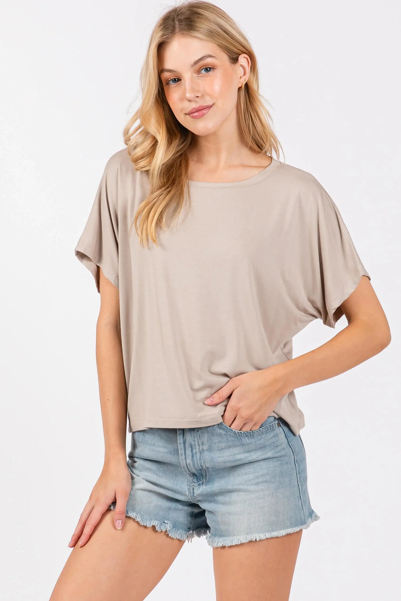 Raygen Loose Fit Top