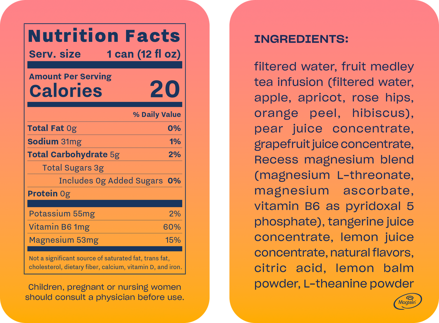 Recess - Grapefruit Tangerine Mood Water