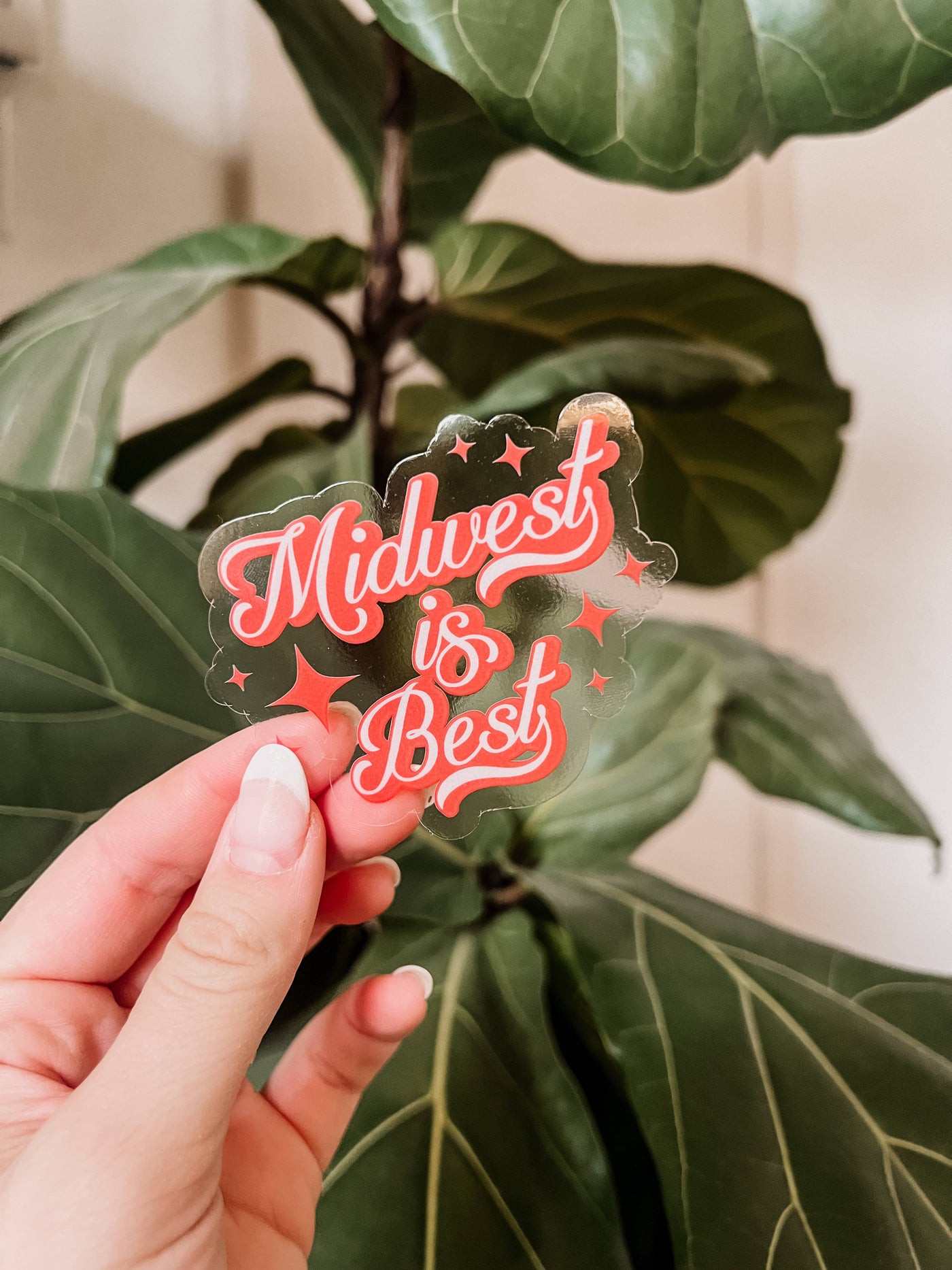 Maddon and Co - Midwest is Best Sticker - Clear