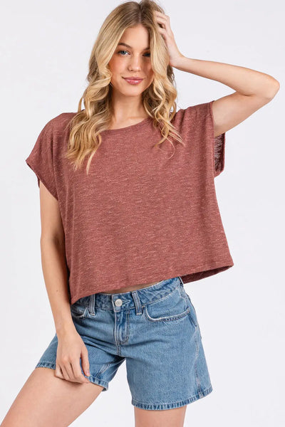Tiffani Boxy Top