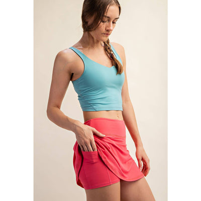 Rae Mode - BUTTER SKORT: Blue Hyacinth / M