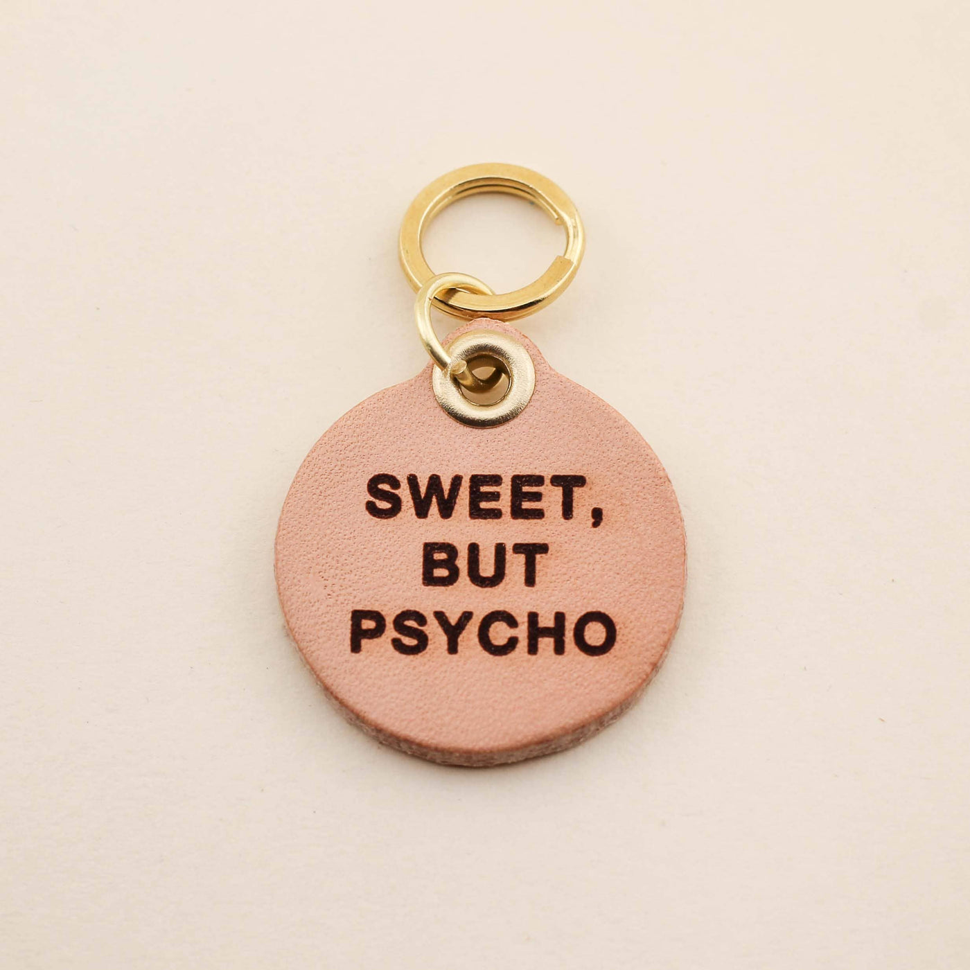 Freshwater Curated Goods - Sweet, But Psycho Pet Tag: Lilac Acrylic