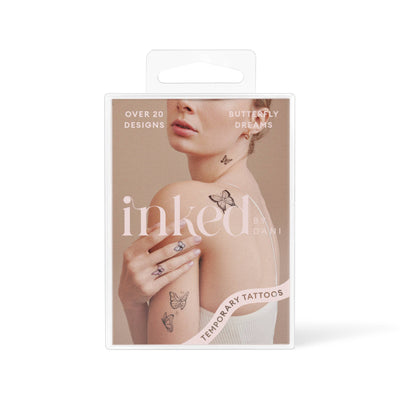 INKED by Dani - Butterfly Dreams Temporary Tattoo Pack