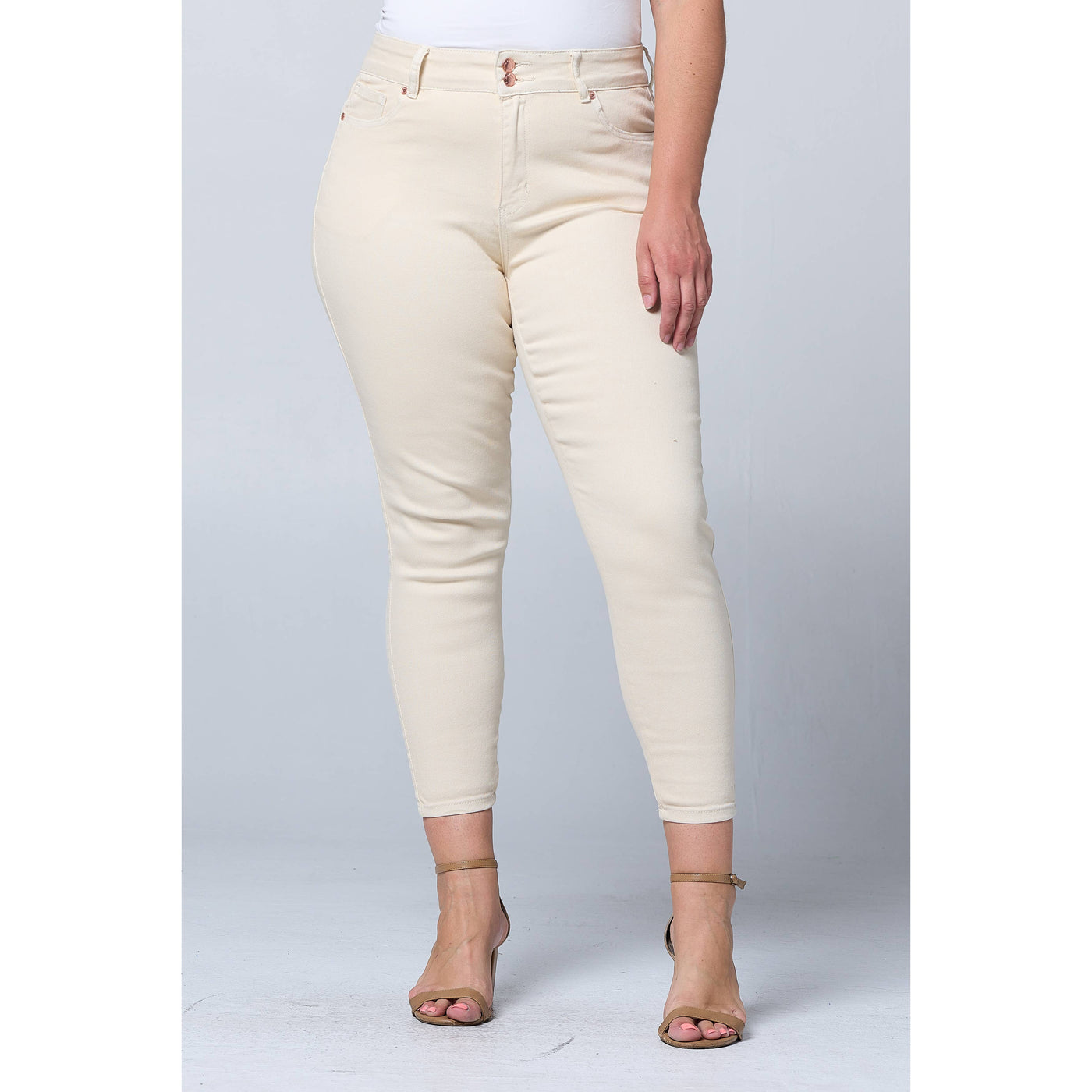 Blue Turtle - Plus Size Tummy Tuck Butt Lift Skinny Jean PH3502X Dark