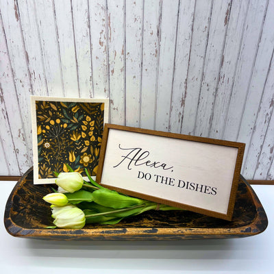 Driftless Studios - Golden Spring Flowers Swedish Dishcloths - Spring Decor