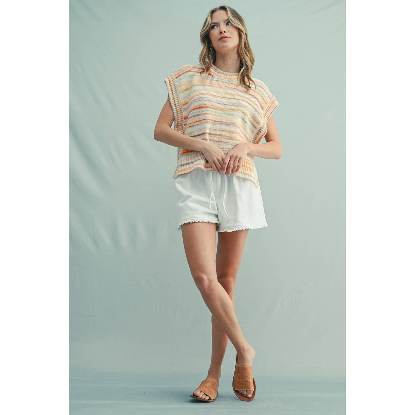 Alyson Striped Pullover