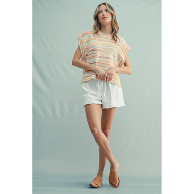 Alyson Striped Pullover