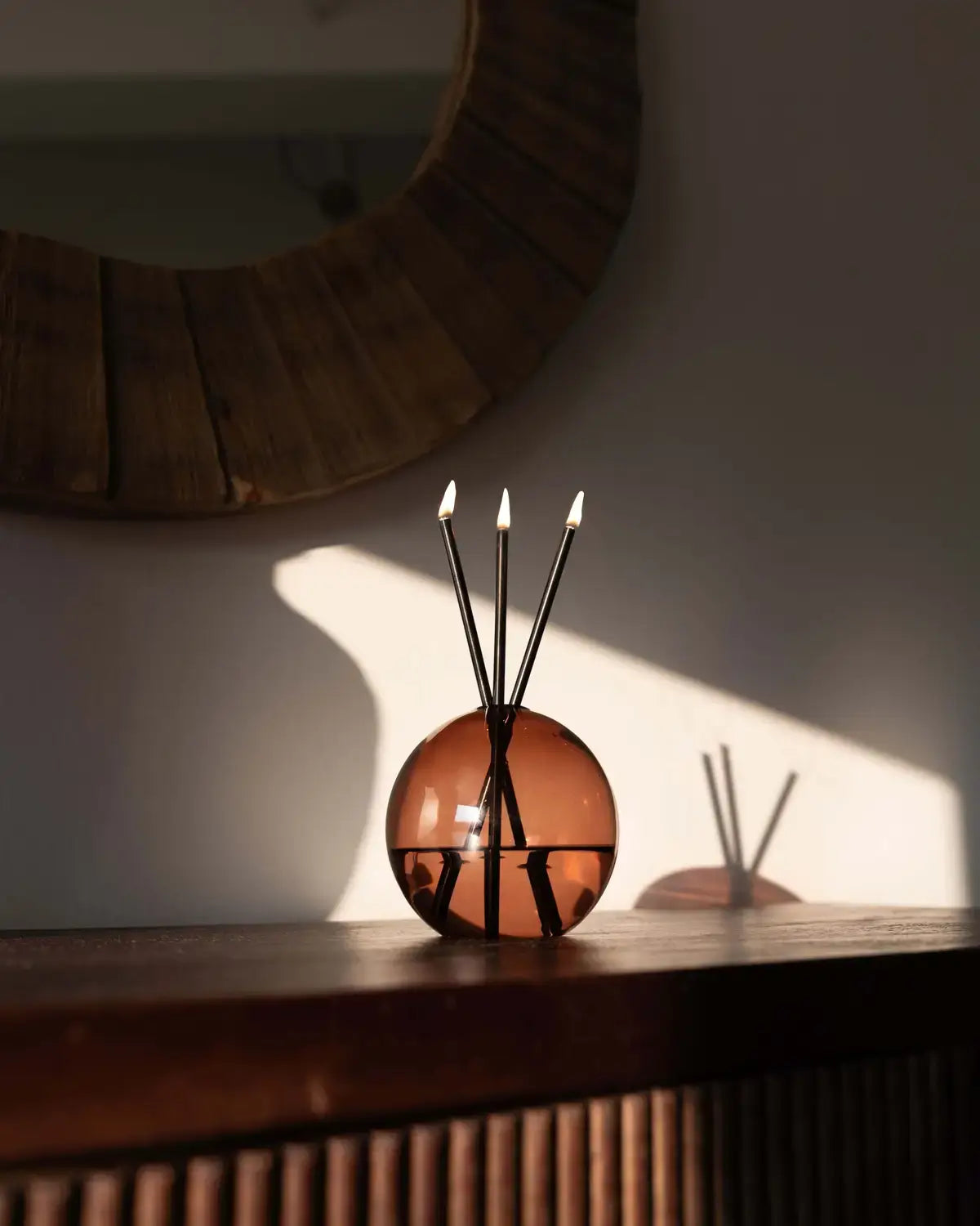 Everlasting Candle Co. - Neva Vase, Prairie Dust