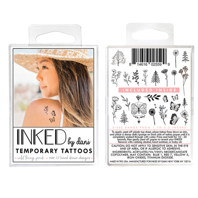 INKED by Dani - Wild Thing Temporary Tattoo Pack