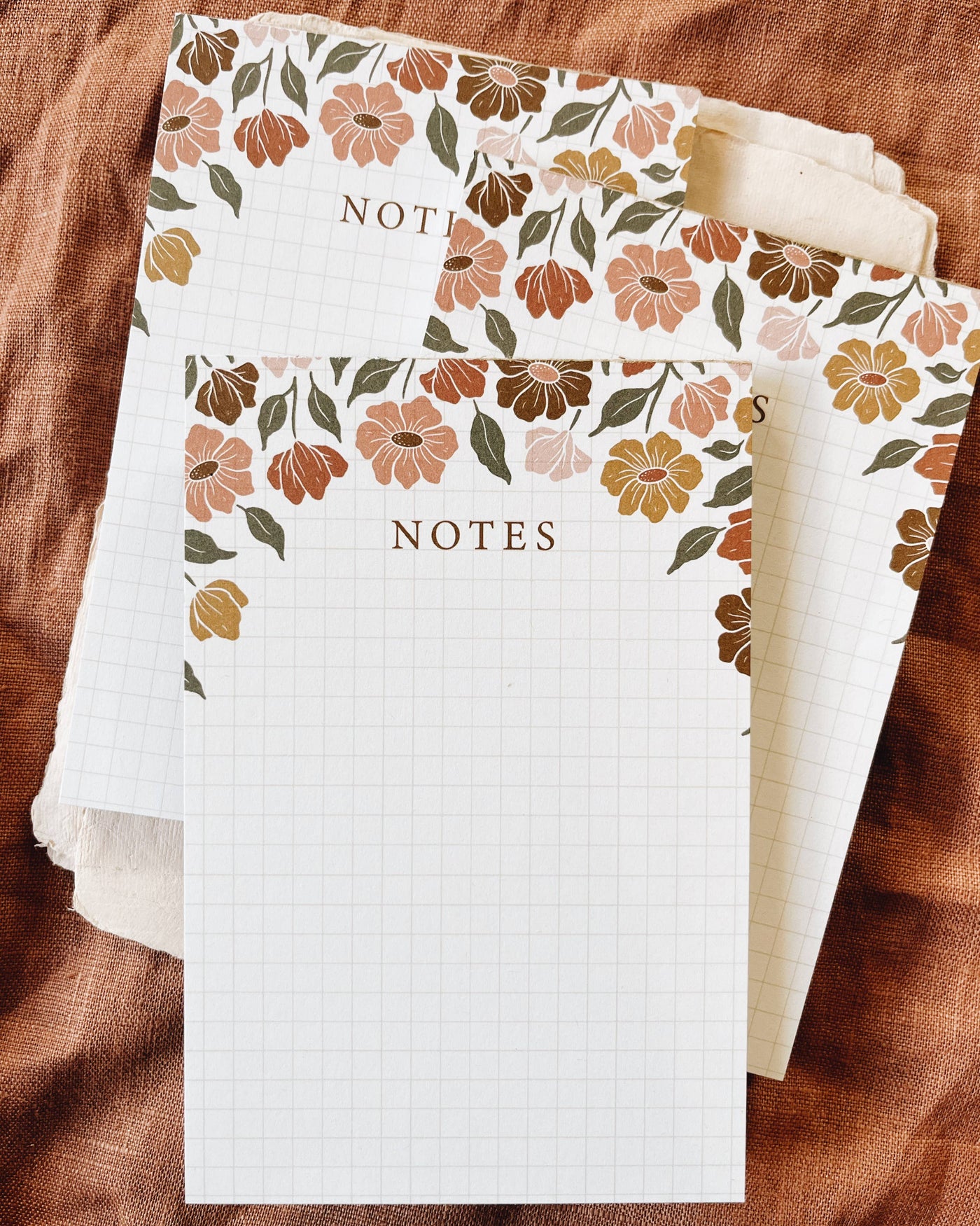 Flora West Design -  Floral Notepad