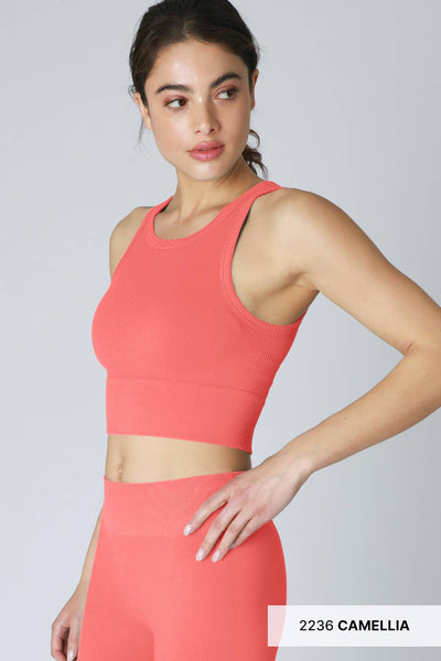 Kayti Top : Chevron Top - Crown Blue