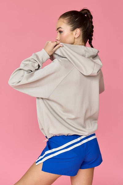 Oversized Full Zip Hoodie : SMALL