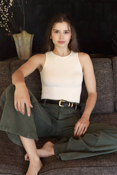 Elizabeth High Neck Tank