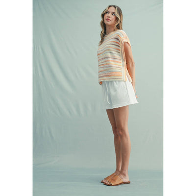 Alyson Striped Pullover