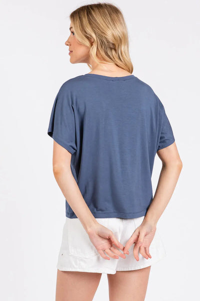 Raygen Loose Fit Top