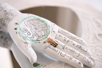 Cecelia Designs Jewelry - Golden Ocean Seed Bead Double Wrap Bracelet