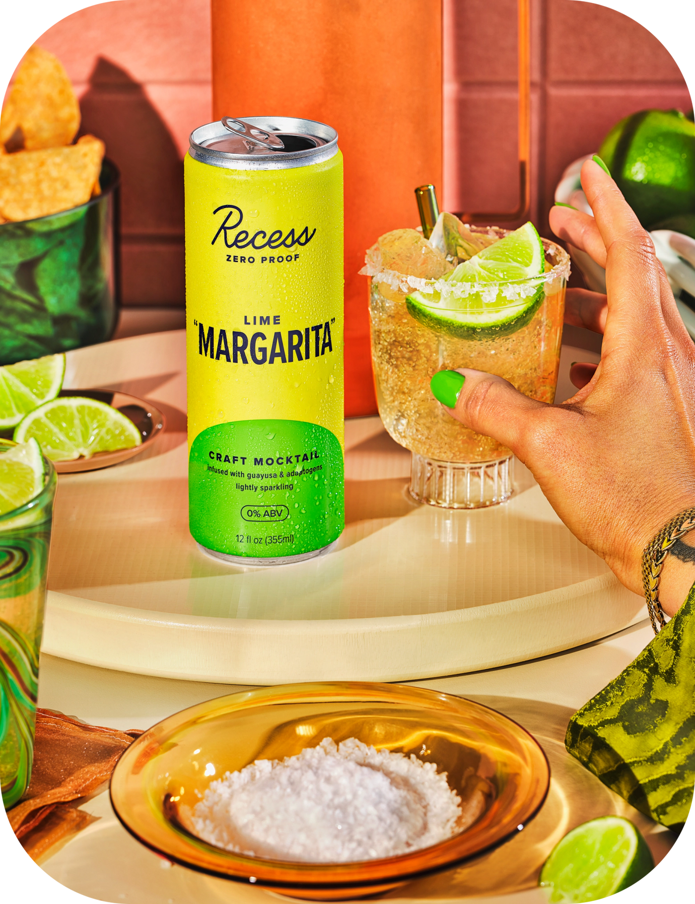 Recess - Lime "Margarita" Mocktail