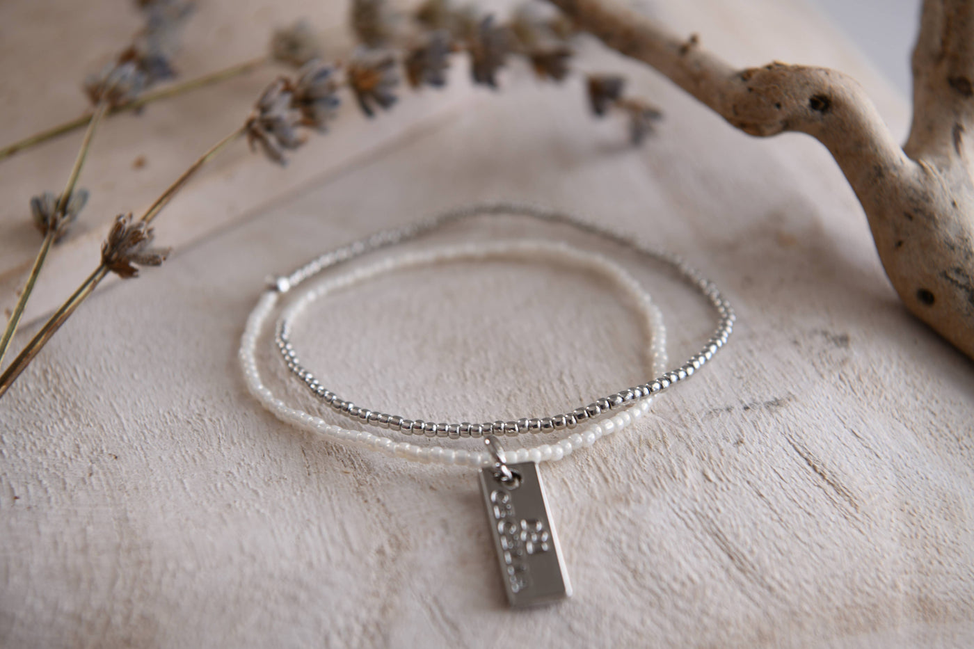 Cecelia Designs Jewelry - Golden Ocean Seed Bead Double Wrap Bracelet